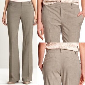 Banana Republic Martin Fit Beige Pant Size 4